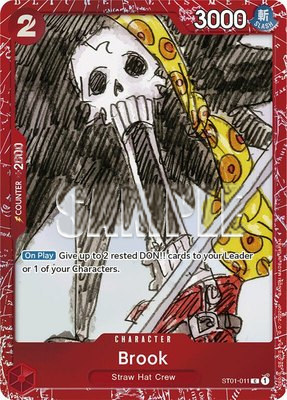 Brook (Premium Card Collection -ONE PIECE FILM RED Edition-), One Piece Promotion Cards