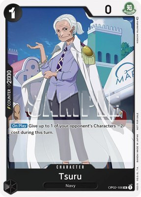 Tsuru (Event Pack Vol. 2), One Piece Promotion Cards