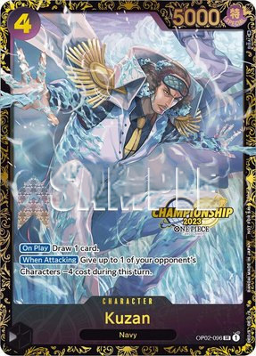 Kuzan (Championship 2023), One Piece Promotion Cards