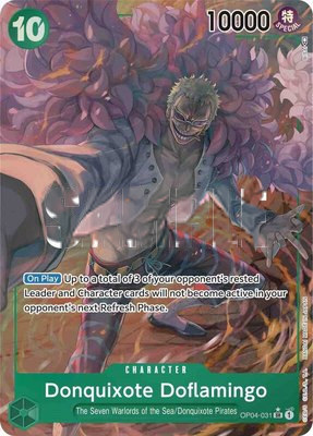 Donquixote Doflamingo (031) (Alternate Art), Kingdoms of Intrigue