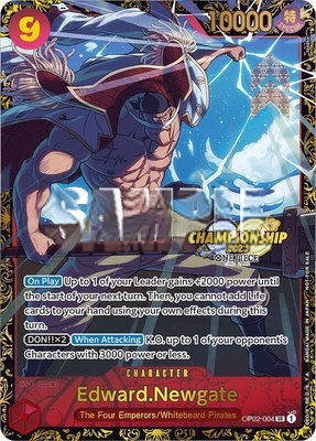 Edward.Newgate (Championship 2023), One Piece Promotion Cards