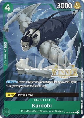 Kuroobi (Online Regional 2023) [Winner], One Piece Promotion Cards