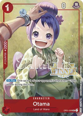 Otama (Offline Regional 2023) [Winner], One Piece Promotion Cards