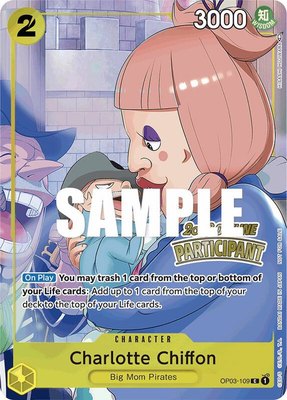 Charlotte Chiffon (Offline Regional 2023) [Participant], One Piece Promotion Cards