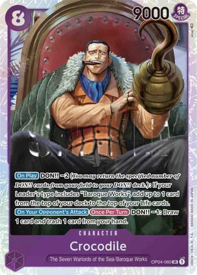 Crocodile (060), Kingdoms of Intrigue