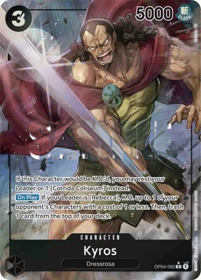 Kyros (Alternate Art), Kingdoms of Intrigue