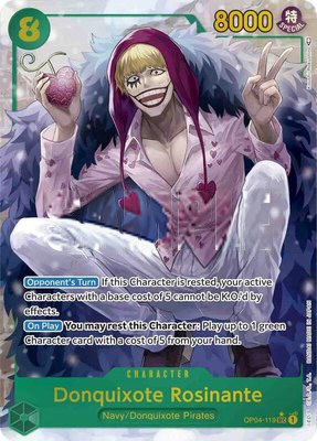 Donquixote Rosinante (Alternate Art), Kingdoms of Intrigue