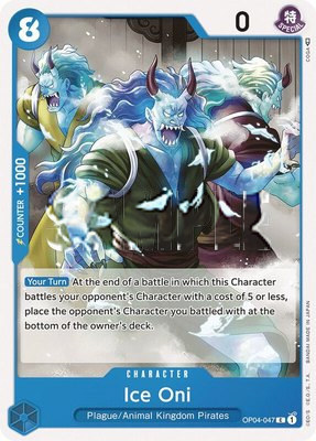 Ice Oni, Kingdoms of Intrigue