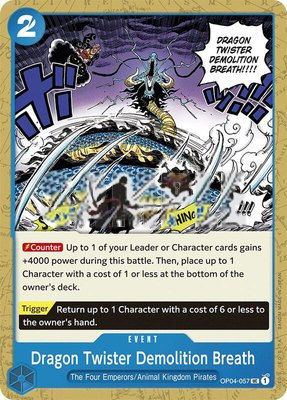 Dragon Twister Demolition Breath, Kingdoms of Intrigue