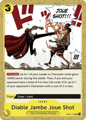 Diable Jambe Joue Shot, Kingdoms of Intrigue