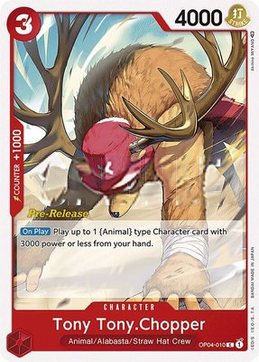 Tony Tony.Chopper, Kingdoms of Intrigue Pre-Release Cards