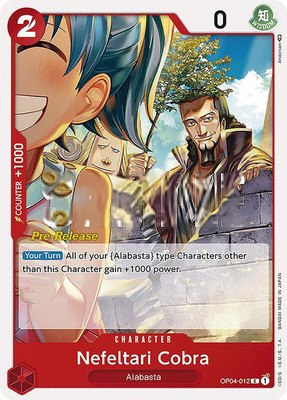 Nefeltari Cobra, Kingdoms of Intrigue Pre-Release Cards