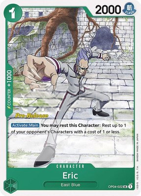 Eric, Kingdoms of Intrigue Pre-Release Cards