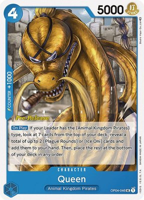 Queen, Kingdoms of Intrigue Pre-Release Cards