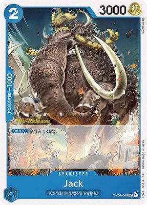 Jack, Kingdoms of Intrigue Pre-Release Cards