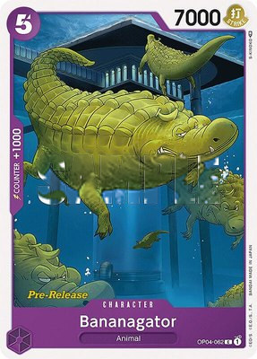 Bananagator, Kingdoms of Intrigue Pre-Release Cards