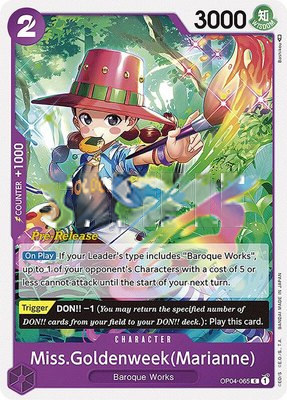 Miss.Goldenweek(Marianne), Kingdoms of Intrigue Pre-Release Cards