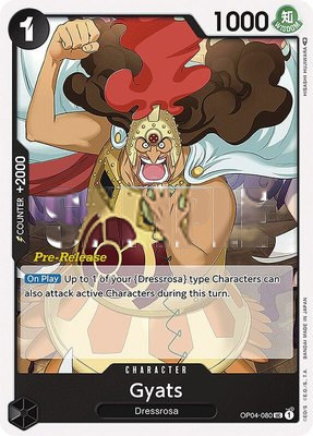 Gyats, Kingdoms of Intrigue Pre-Release Cards