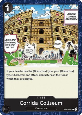 Corrida Coliseum, Kingdoms of Intrigue Pre-Release Cards