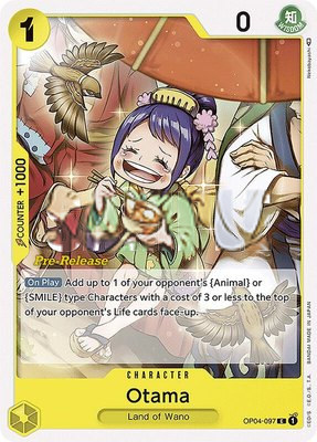 Otama, Kingdoms of Intrigue Pre-Release Cards