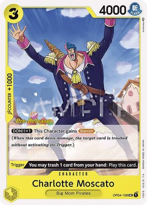 Charlotte Moscato, Kingdoms of Intrigue Pre-Release Cards
