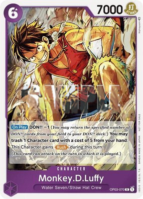 Monkey.D.Luffy (Dash Pack), Kingdoms of Intrigue