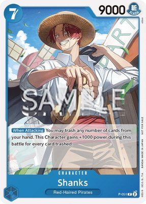 Shanks (Sealed Battle Kit Vol. 1), One Piece Promotion Cards