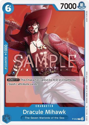 Dracule Mihawk (Sealed Battle Kit Vol. 1), One Piece Promotion Cards