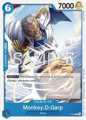 Monkey.D.Garp (Sealed Battle Kit Vol. 1), One Piece Promotion Cards