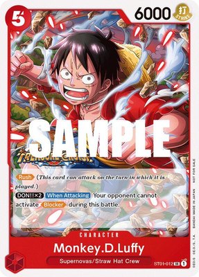 Monkey.D.Luffy (Tournament Pack Vol. 5), One Piece Promotion Cards