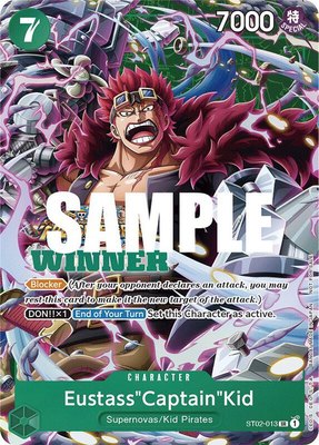 Eustass"Captain"Kid (Winner Pack Vol. 5), One Piece Promotion Cards