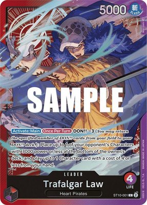 Trafalgar Law (001), Ultra Deck: The Three Captains