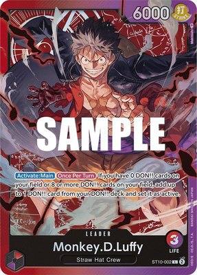 Monkey.D.Luffy (002), Ultra Deck: The Three Captains