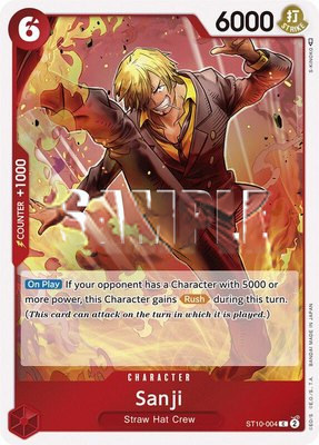 Sanji, Ultra Deck: The Three Captains