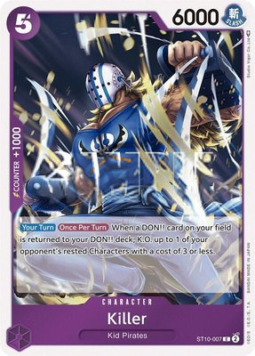 Killer, Ultra Deck: The Three Captains