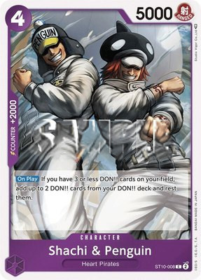 Shachi & Penguin, Ultra Deck: The Three Captains