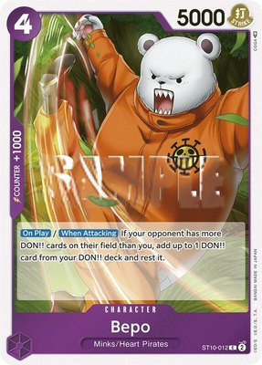 Bepo, Ultra Deck: The Three Captains