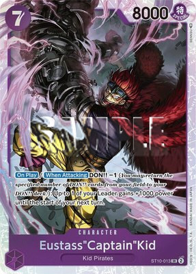 Eustass"Captain"Kid (013), Ultra Deck: The Three Captains