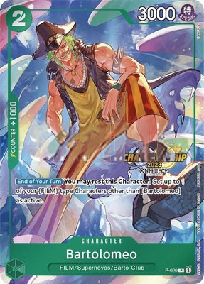 Bartolomeo (CS 2023 Event Pack), One Piece Promotion Cards