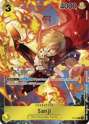 Sanji (CS 2023 Event Pack), One Piece Promotion Cards