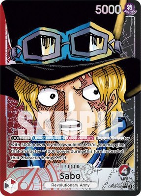 Sabo (001) (Alternate Art), Awakening of the New Era