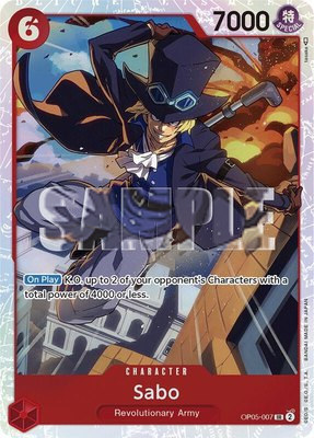 Sabo (007), Awakening of the New Era