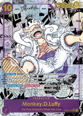 Monkey.D.Luffy (119) (Alternate Art) (Manga), Awakening of the New Era