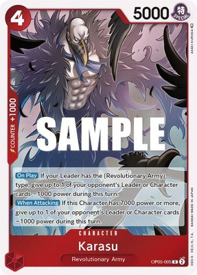 Karasu, Awakening of the New Era