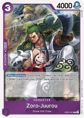 Zoro-Juurou, Awakening of the New Era