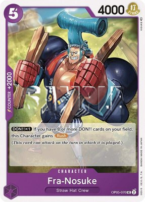 Fra-Nosuke, Awakening of the New Era