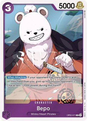 Bepo, Awakening of the New Era