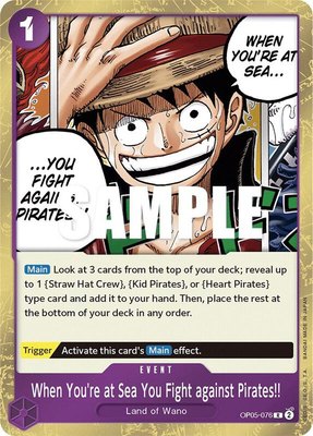When You're at Sea You Fight against Pirates!!, Awakening of the New Era