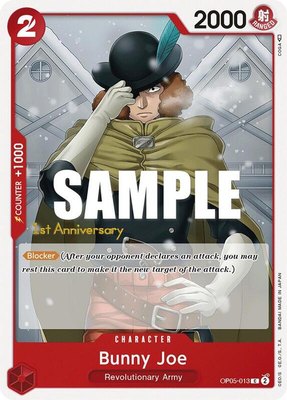 Bunny Joe, Awakening of the New Era: 1st Anniversary Tournament Cards