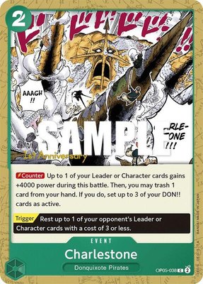 Charlestone, Awakening of the New Era: 1st Anniversary Tournament Cards